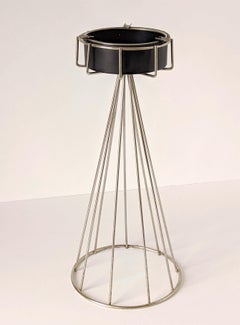 1950er Tony Paul FloorStanding Wire Aschenbecher:: USA