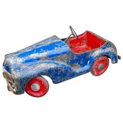 1950s Tri-ang Pedal Car, Original Paint