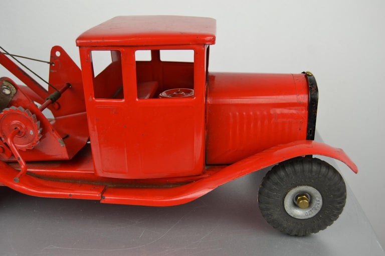 1950s Tri-Ang Toy Truck, a Bedford Lorry Wrecker Truck, Pressed Steel ...