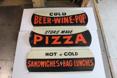 1950s Trio of Diner Signs