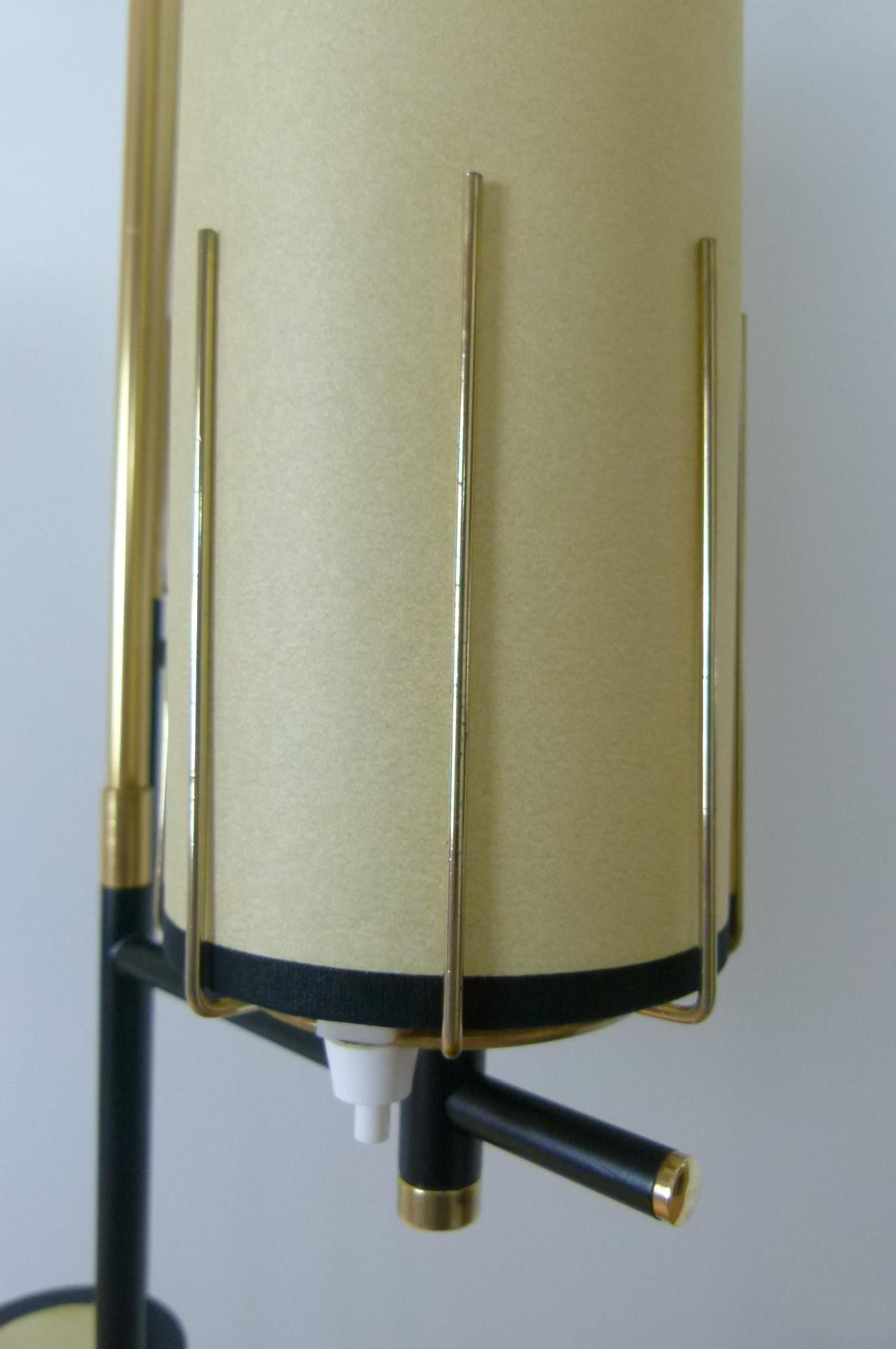 20th Century 1950s Triple Light Floor Lamp by Maison Arlus