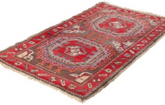 Tapis turc Bergama des années 1950 de style traditionnel
