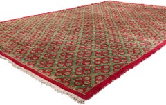 1950's Turkish Sivas Carpet with Modern Style