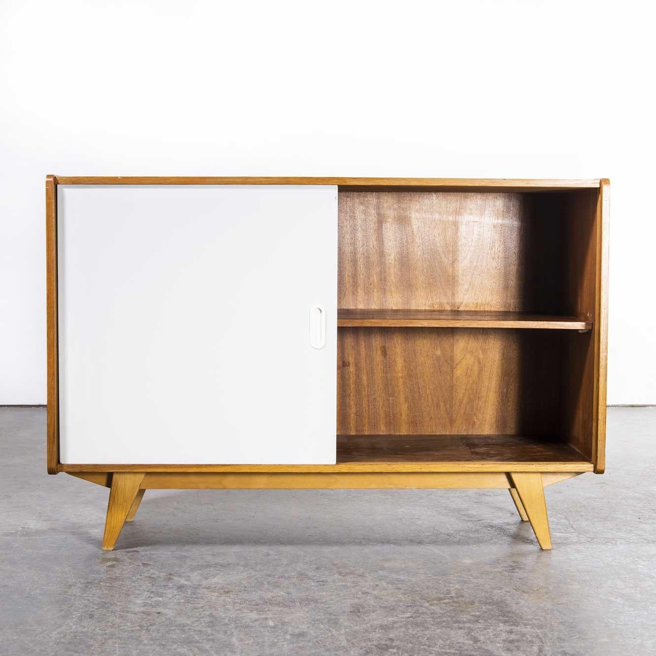 1950's Two Door Cabinet by Jiri Jiroutek for Interieur Praha For Sale 1