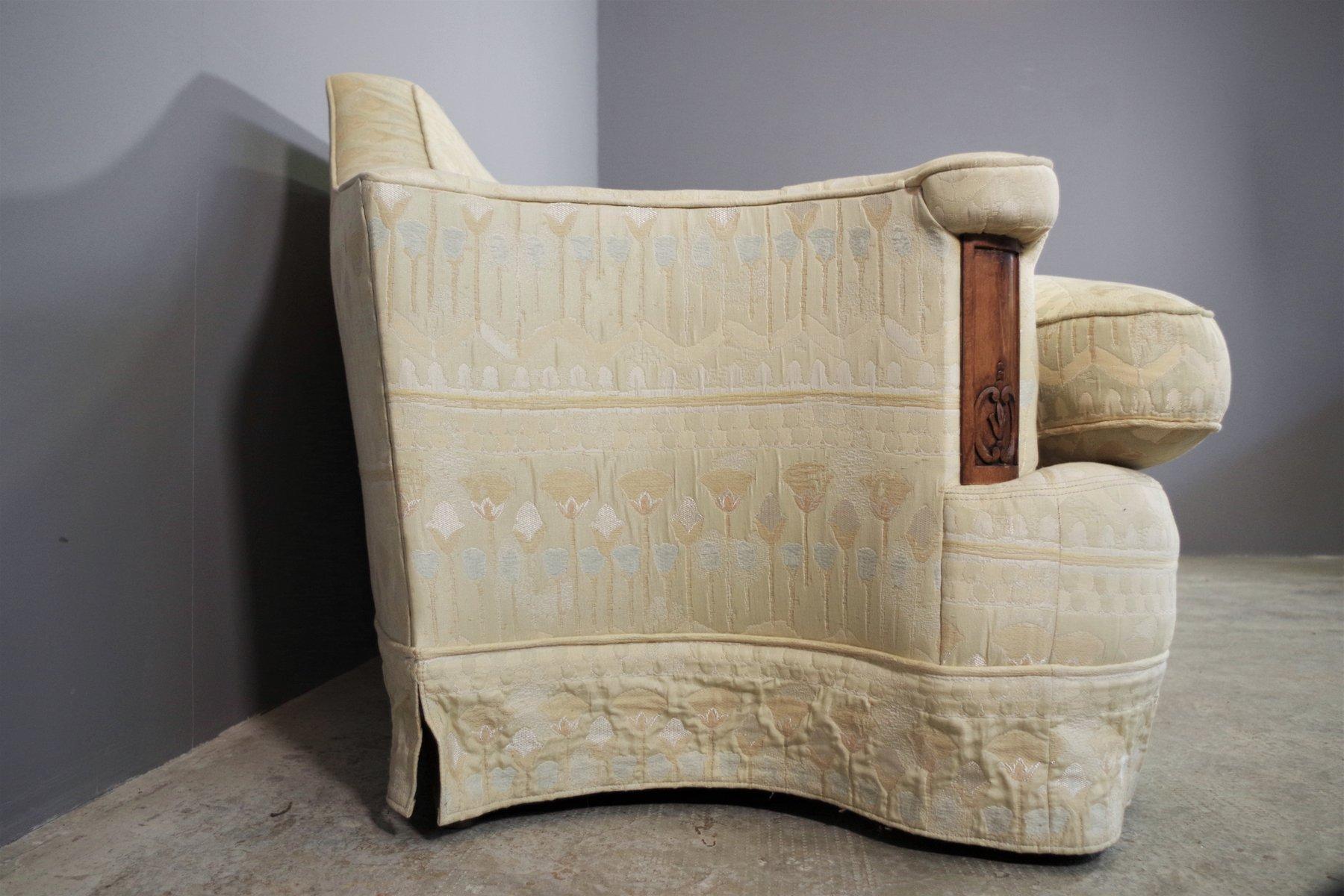 canapé deux pièces des années 1950 - Elegant Vintage Charm en vente 8
