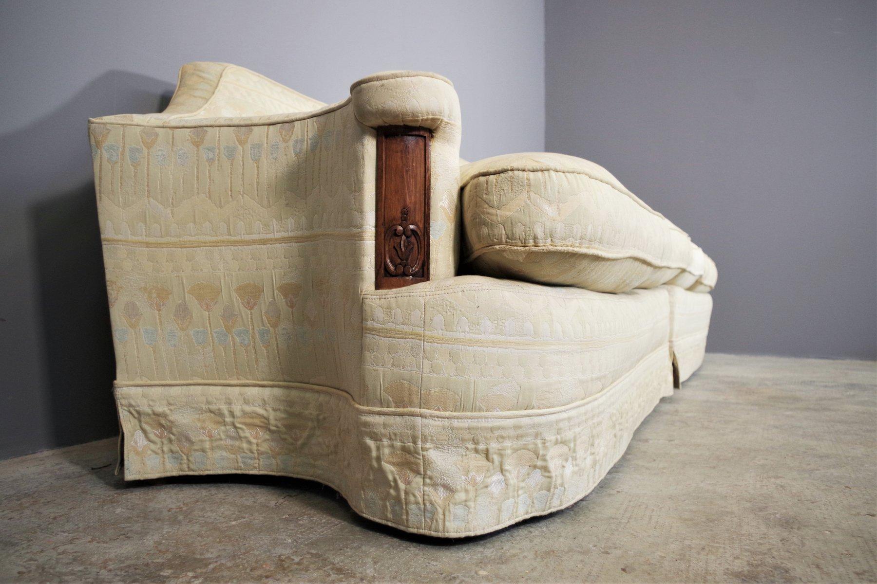 canapé deux pièces des années 1950 - Elegant Vintage Charm en vente 9