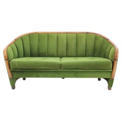 1950s Two Seater Sofa in the Style of Gio Ponti, Czechoslovakia