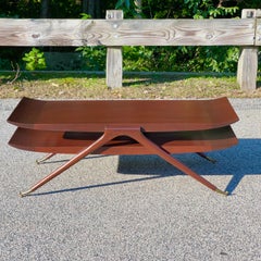 1950's Two Tier Cocktail Table in Style of Ico Parisi