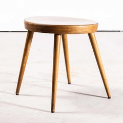 1950s Upcycled Baumann Stools Set of Five