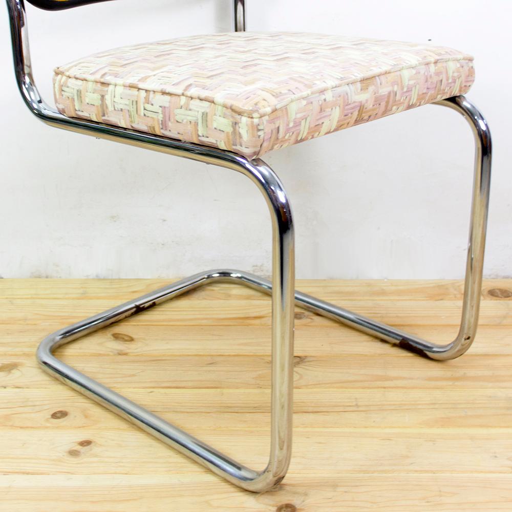 1950s Upholstered Marcel Breuer's B32 Cesca Cantilever Chair 3