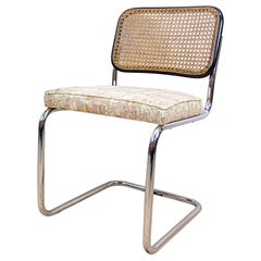 1950s Upholstered Marcel Breuer's B32 Cesca Cantilever Chair