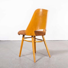 1950's Upholstered Thon Dining Chairs By Radomir Hoffman - Set Of Four (1879)