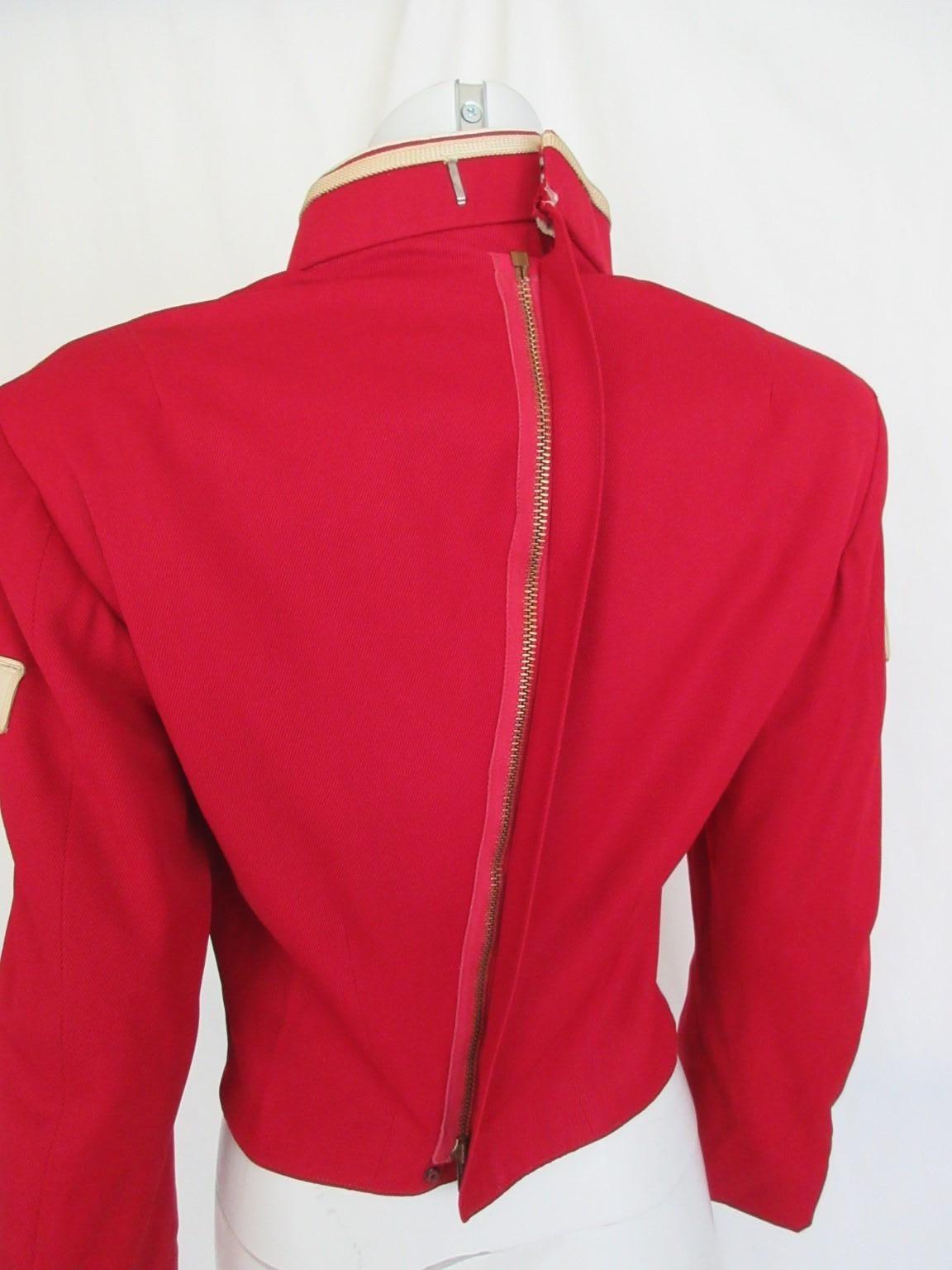 Unique vintage 1950's Uniform Jacket by Ostwald Inc New York 

View our frontstore for more exclusive items

Details:
Uniforms by Ostwald, Inc. was located on Richmond Terrace in New Brighton from 1945 and designed marching bands uniforms.
With back