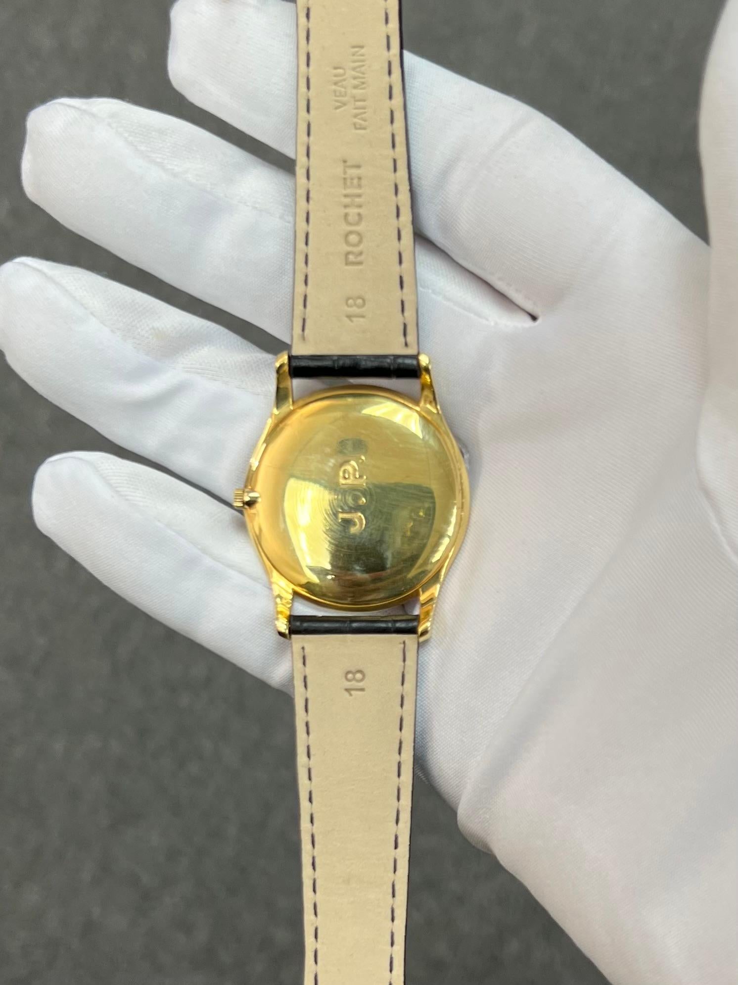 1950er Jahre Vacheron Constantin 18k Gelbgold-Armbanduhr 5