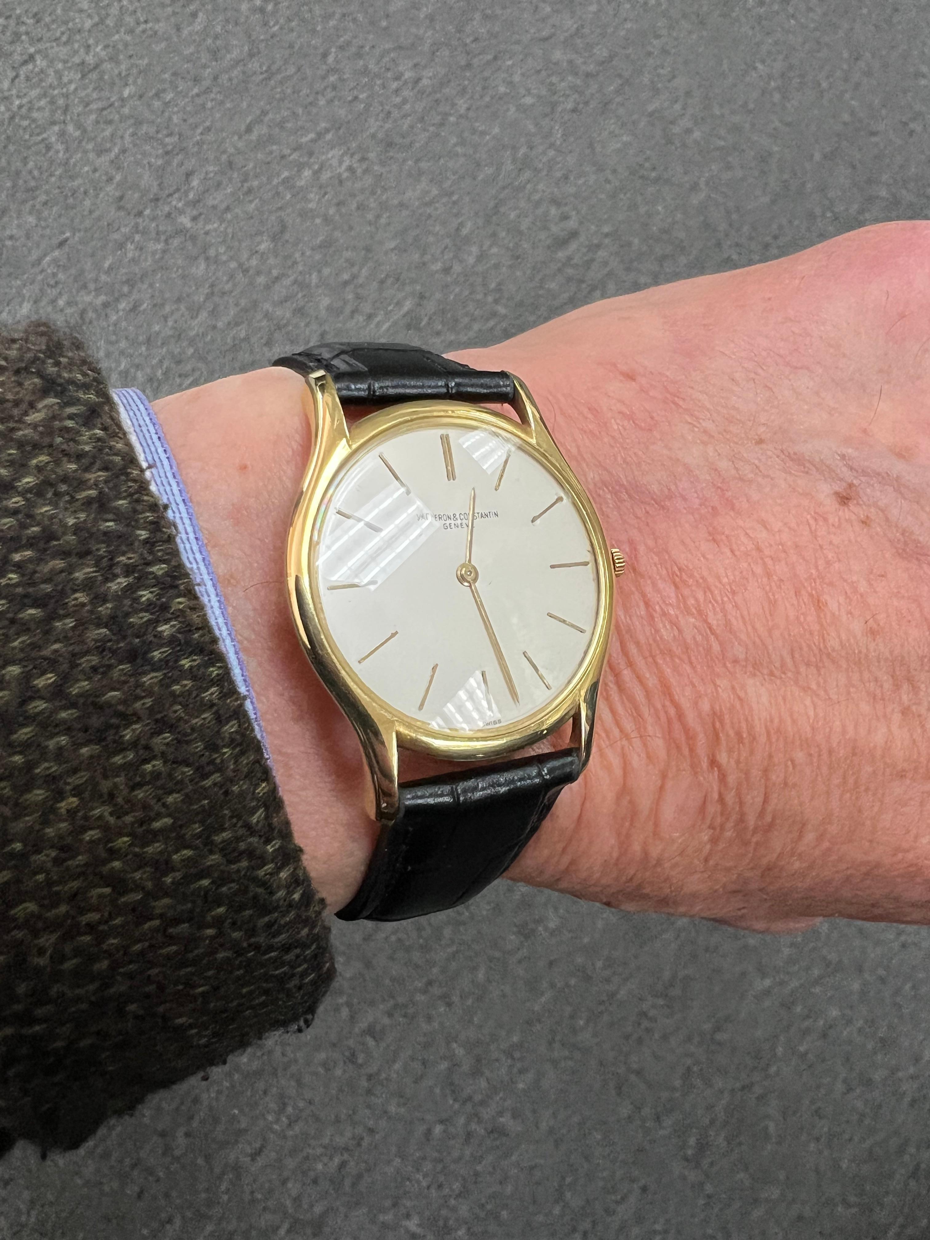 1950er Jahre Vacheron Constantin 18k Gelbgold-Armbanduhr (Moderne)