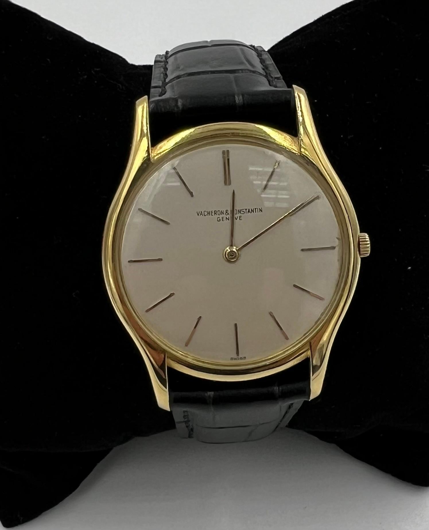 1950er Jahre Vacheron Constantin 18k Gelbgold-Armbanduhr für Damen oder Herren