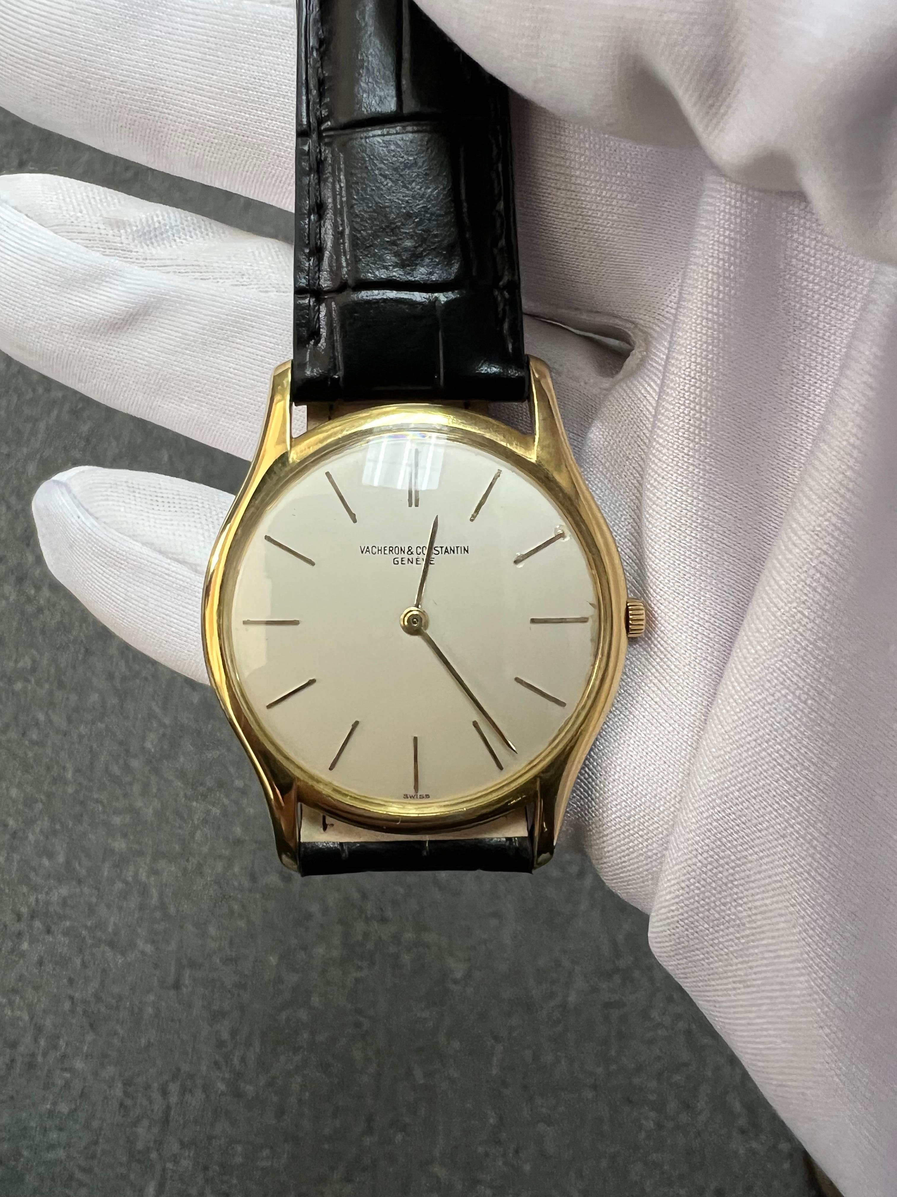 1950er Jahre Vacheron Constantin 18k Gelbgold-Armbanduhr 2