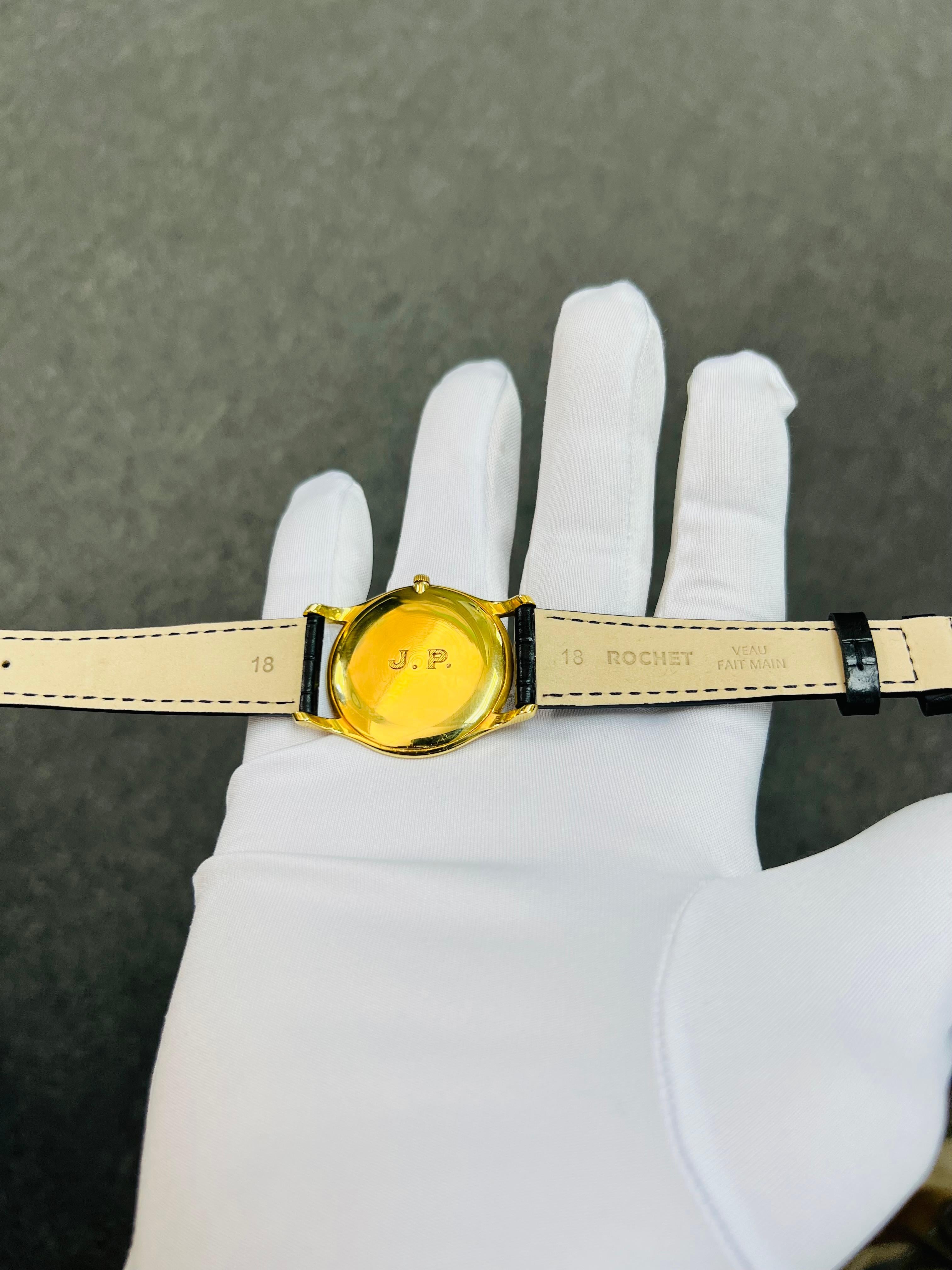 1950er Jahre Vacheron Constantin 18k Gelbgold-Armbanduhr 4