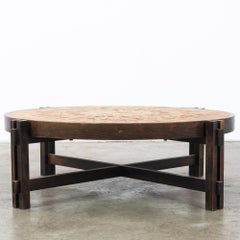 1950s Vallauris Coffee Table by Roger Capron