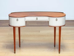 1950s Vanity Dressing Table Designed By Halvdan Pettersson For Tibro In Sweden.