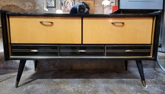 1950's Vanity with Mirror & Lacquer Finish