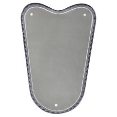 1950s Venetian Mirror of Shield Form