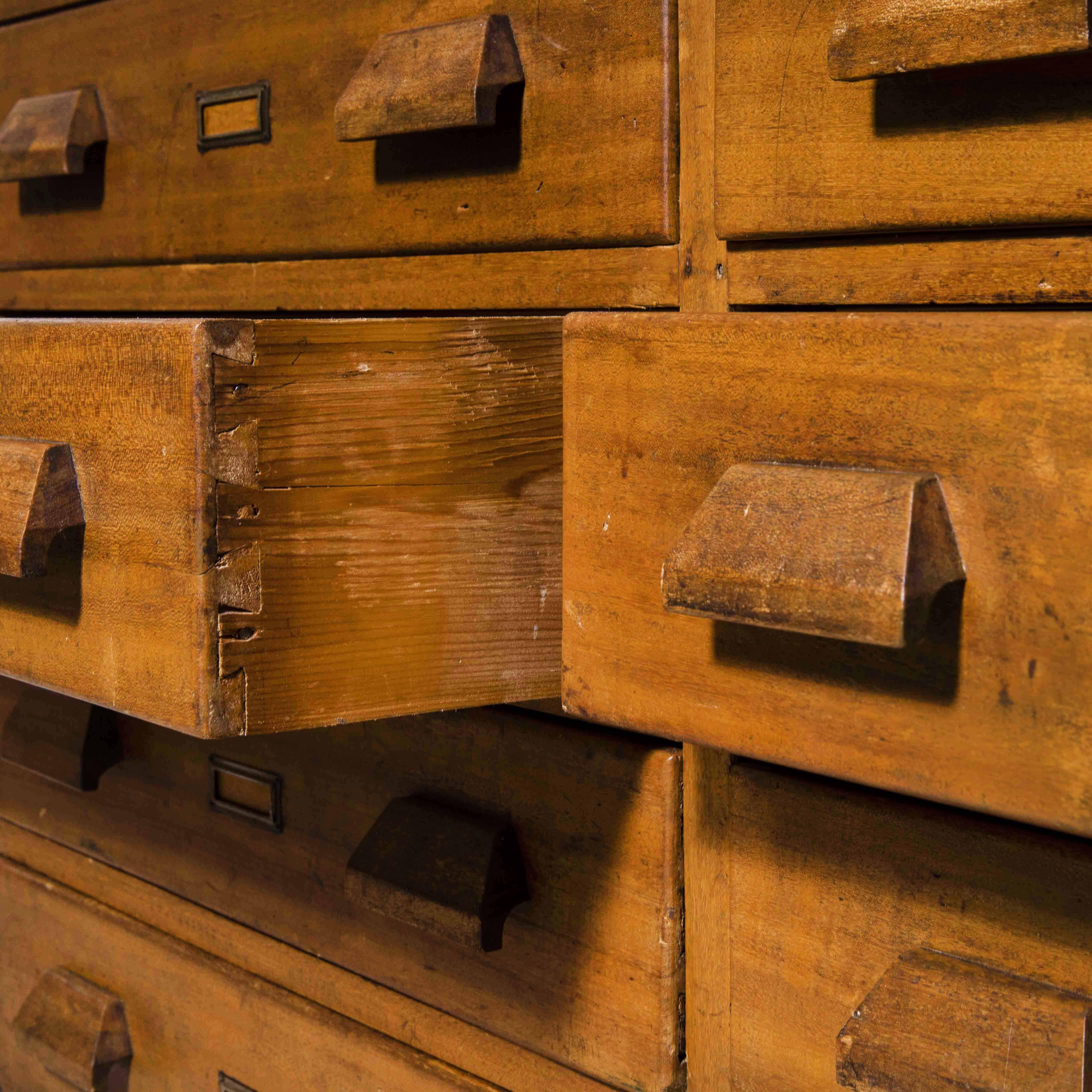 Mid-20th Century 1950’s Very Large Collectors Chest Of Drawers, Fourteen Drawers 'Model 1216' For Sale