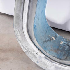 1950's Very Large Original Sign Letter C - One Meter High