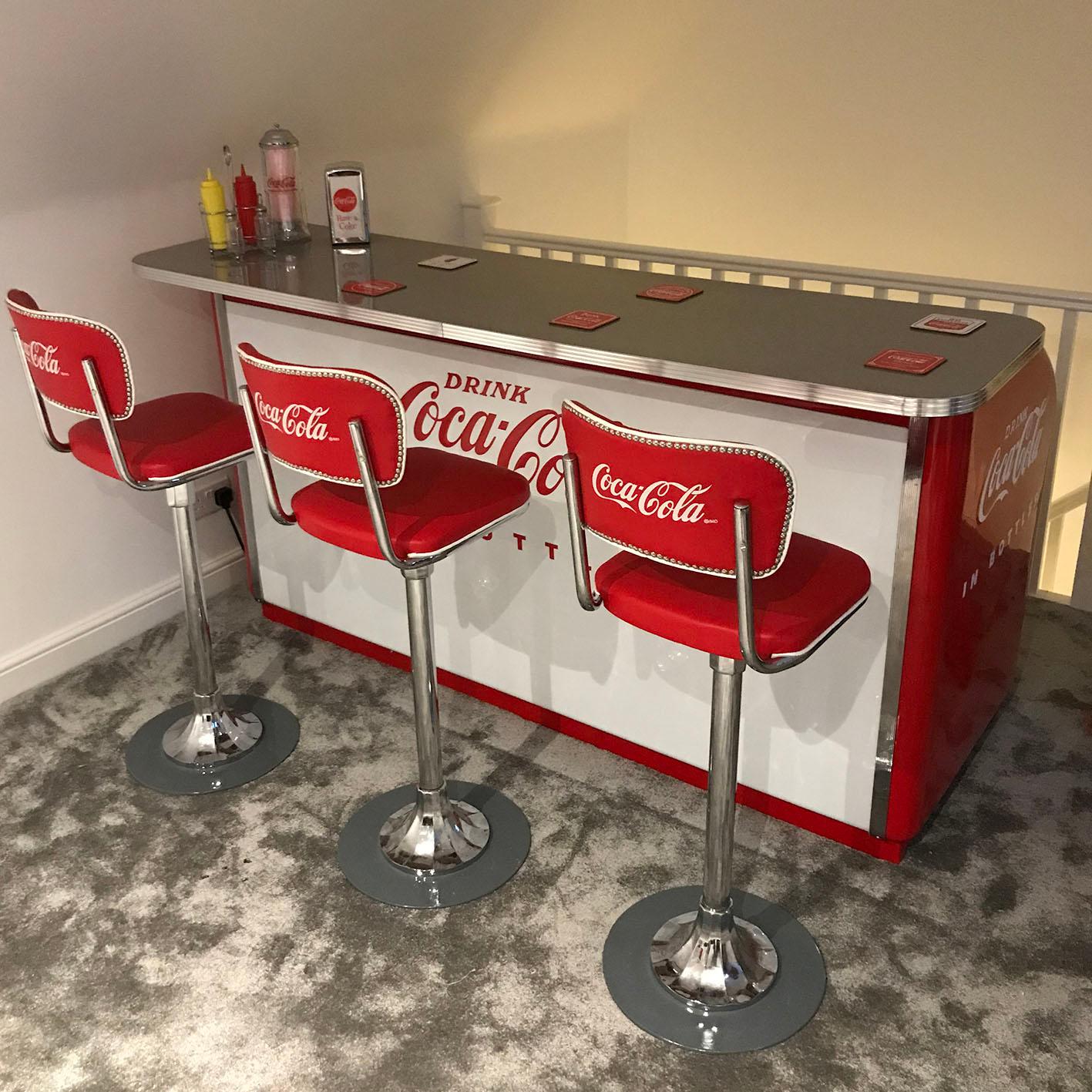 1950s Victor C-31 Coca-Cola Bar In Good Condition For Sale In Weybridge, Surrey