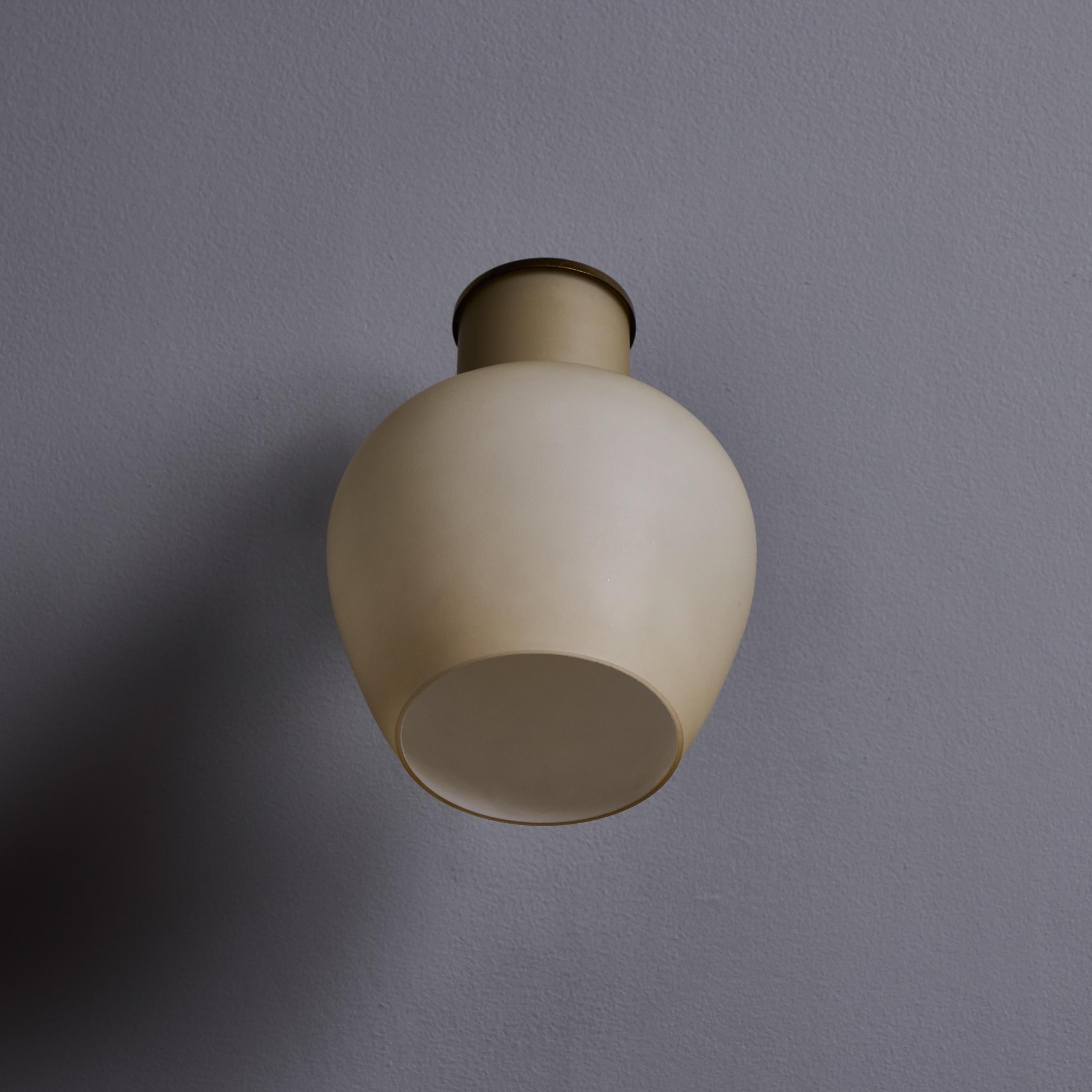 1950 Vilhelm Lauritzen 'Christiansborg', lampade in ottone e vetro per Louis Poulsen in vendita 12
