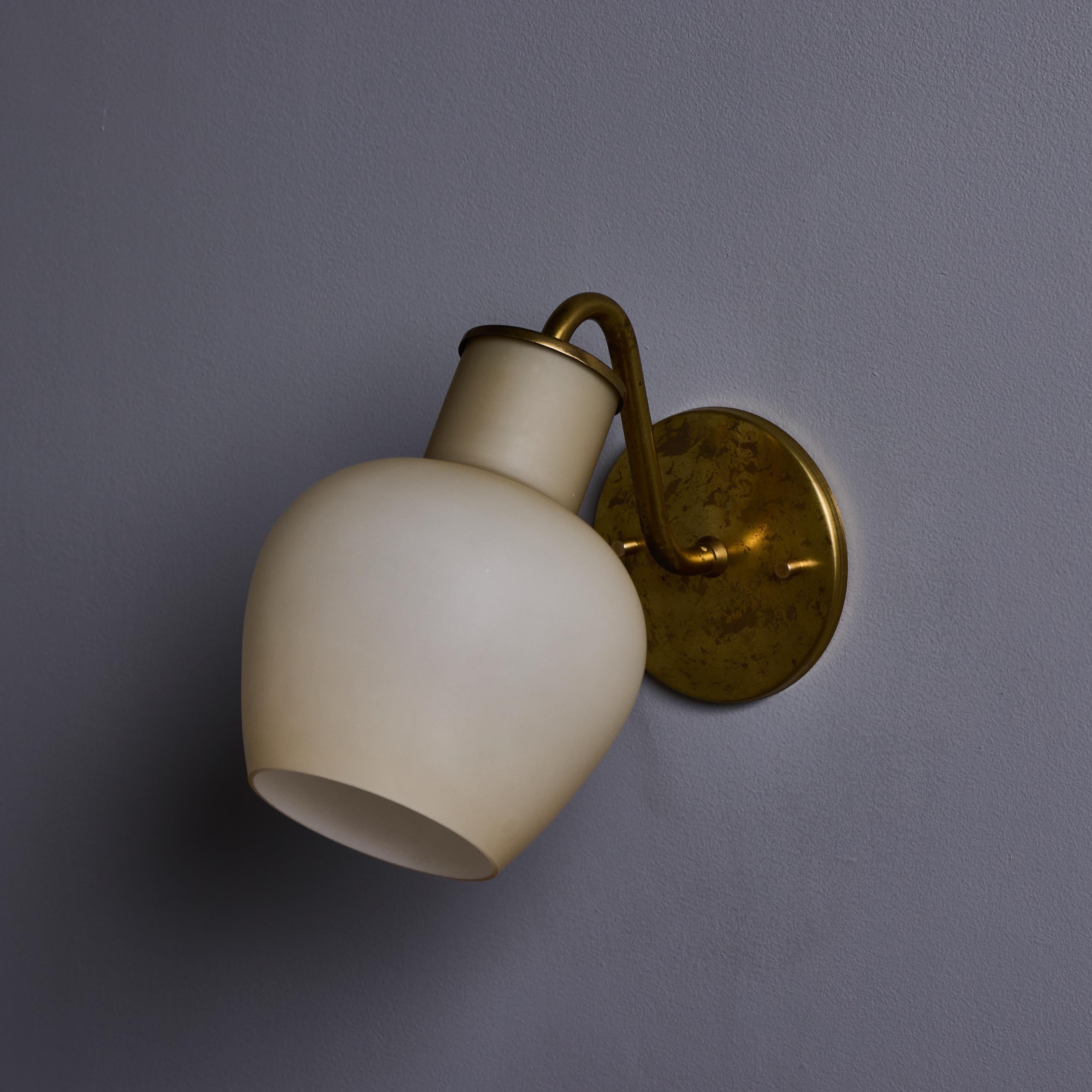 1950 Vilhelm Lauritzen 'Christiansborg', lampade in ottone e vetro per Louis Poulsen in vendita 13