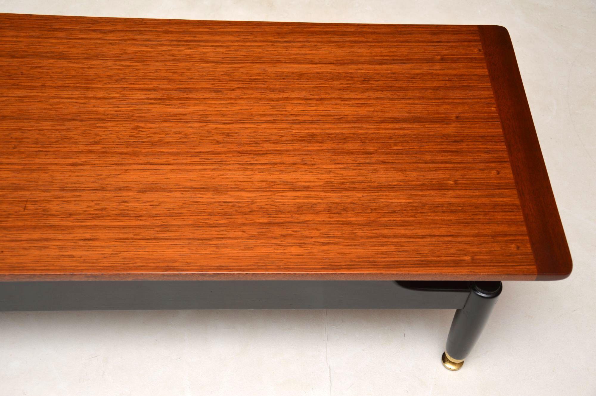 1950s Vintage Afromosia Coffee Table / Bench by G- Plan In Good Condition In London, GB