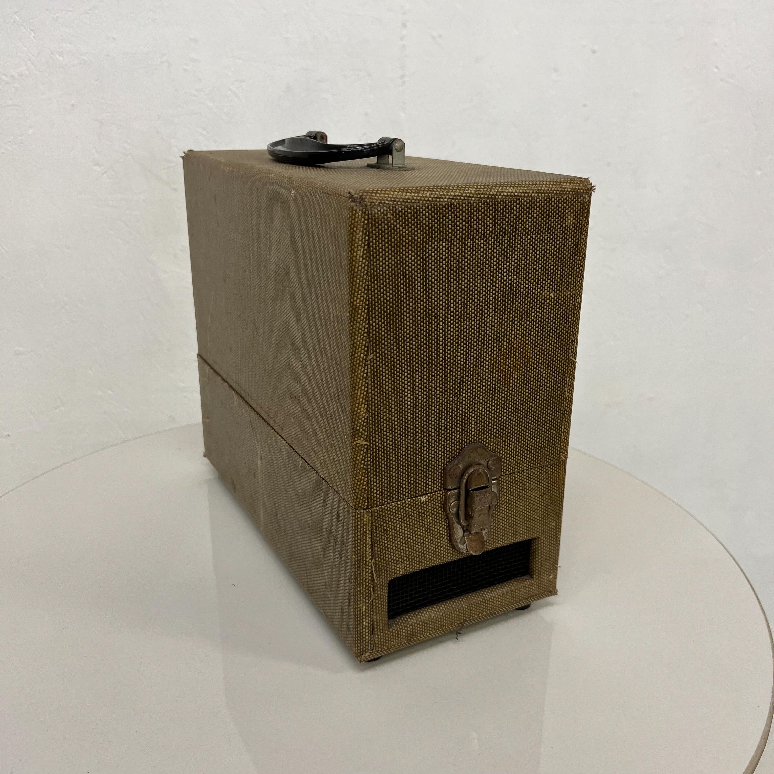 Projecteur de diapositives Argus 200 vintage des années 1950 avec étui 5