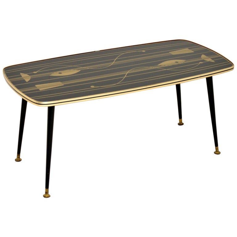 1950s Vintage Atomic Style Coffee Table at 1stDibs