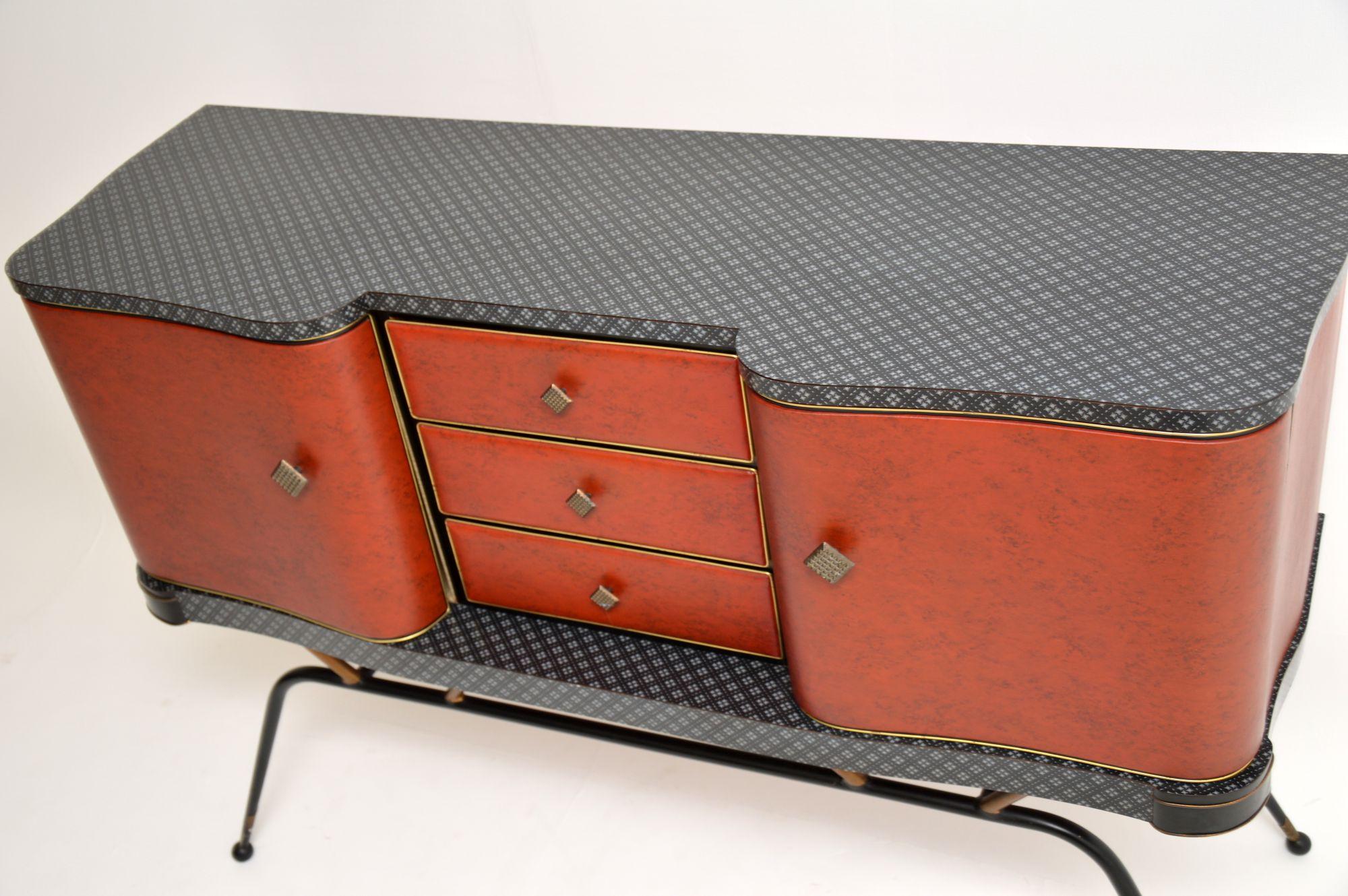 1950s Vintage Atomic Style Sideboard 4