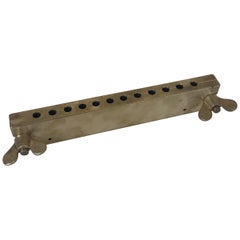 1950s Vintage Brass Suppository Mold Made in Italy