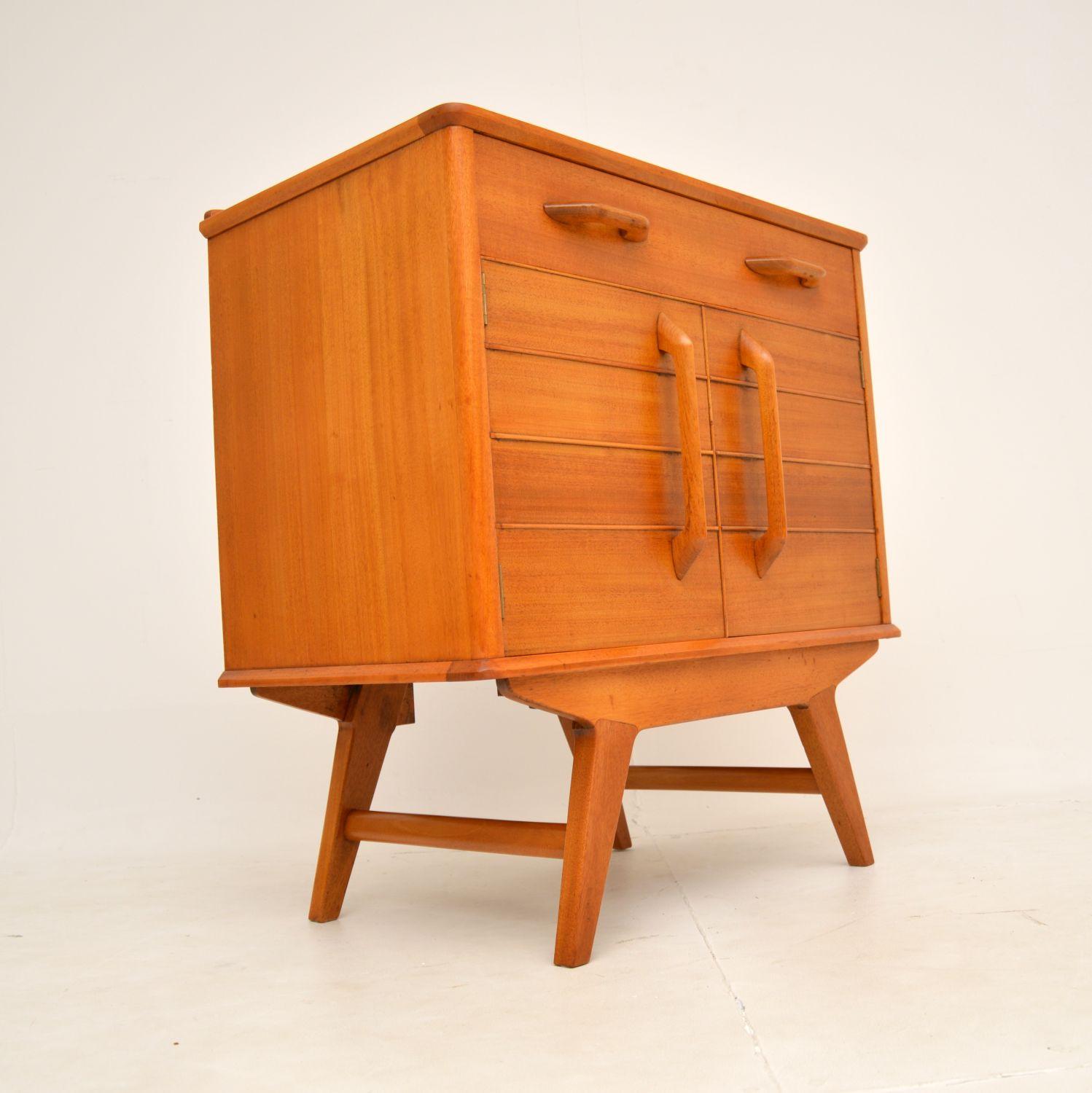 Mid-Century Modern 1950's Vintage Bureau Cabinet by E Gomme For Sale