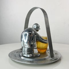 1950s Vintage Butler Buffet Party Condiment Serving Dish National Silver Co