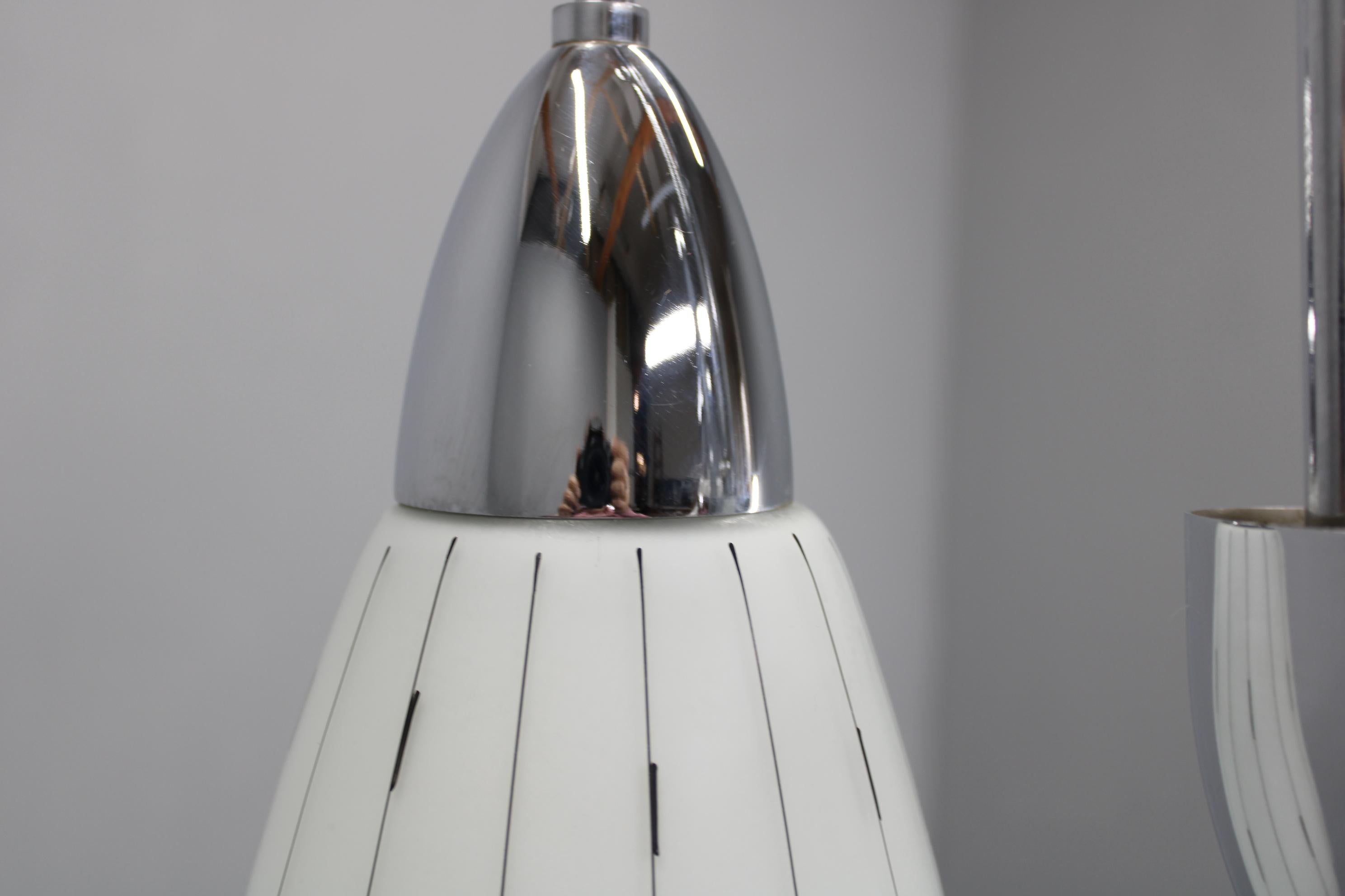 Mid-Century Modern 1950s Vintage Chandelier by Instala Decin, Czechoslovakia For Sale