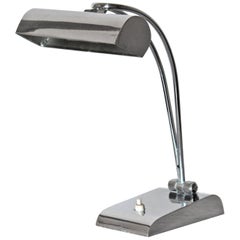 1950s Vintage Chromed Table Lamp
