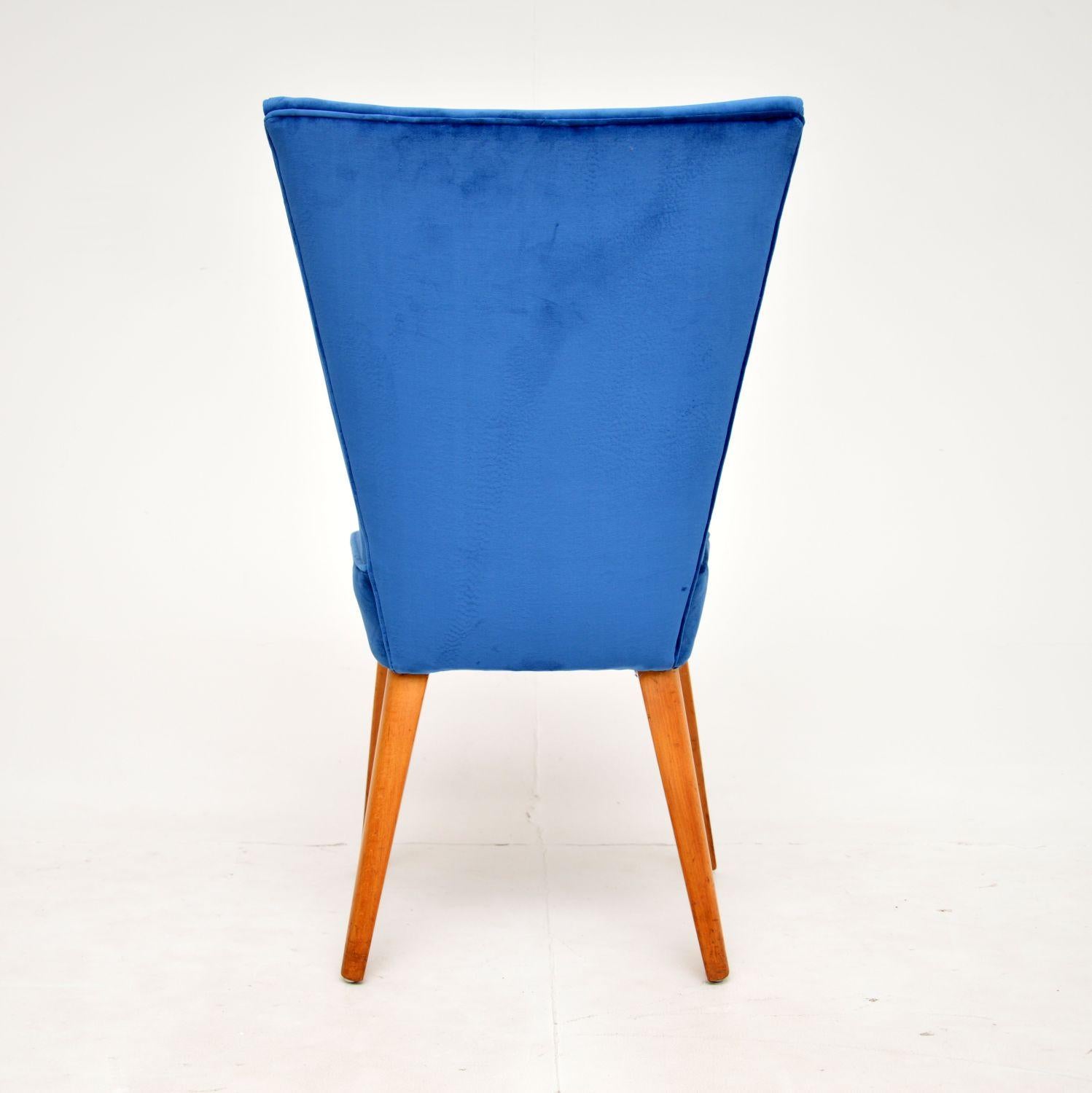 20th Century 1950's Vintage Cocktail Chair by Howard Keith For Sale