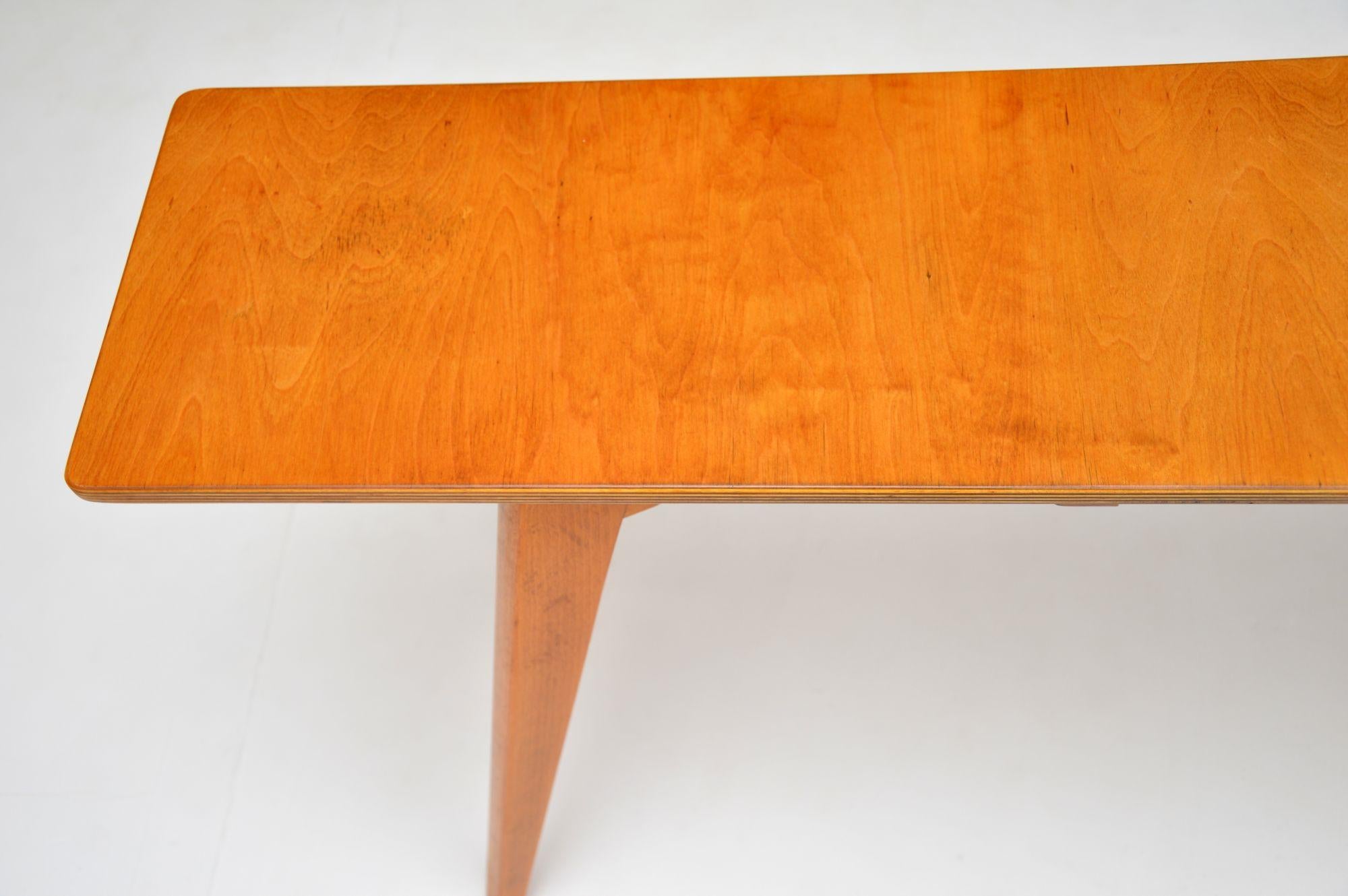 Mid-Century Modern 1950s Vintage Console Side Table