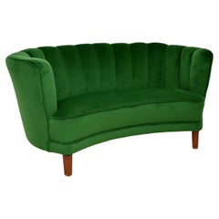 1950s Retro Danish Cocktail Sofa