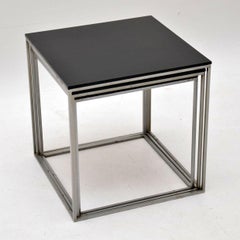 1950s Vintage Danish PK71 Nest of Tables by Poul Kjaerholm