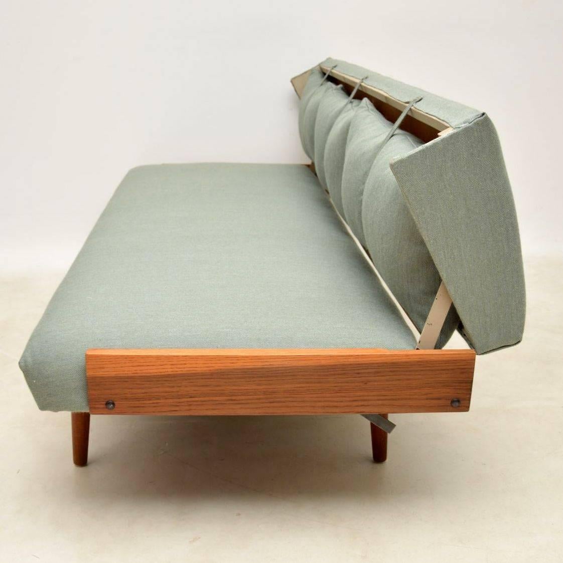 1950s Vintage Danish Sofa Bed 1