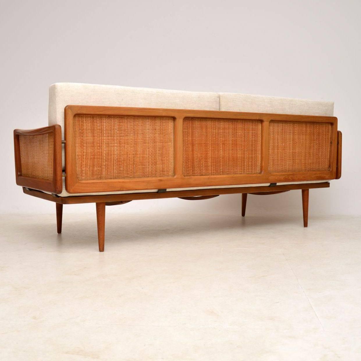 Mid-20th Century 1950s Vintage Danish Teak Sofa by Peter Hvidt & Orla Mølgaard-Nielsen