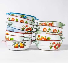 Cuencos Esmaltados Vintage Años 50 - Medianos