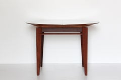 1950s Vintage extendible Dining Table in Solid Teak by Vittorio Dassi