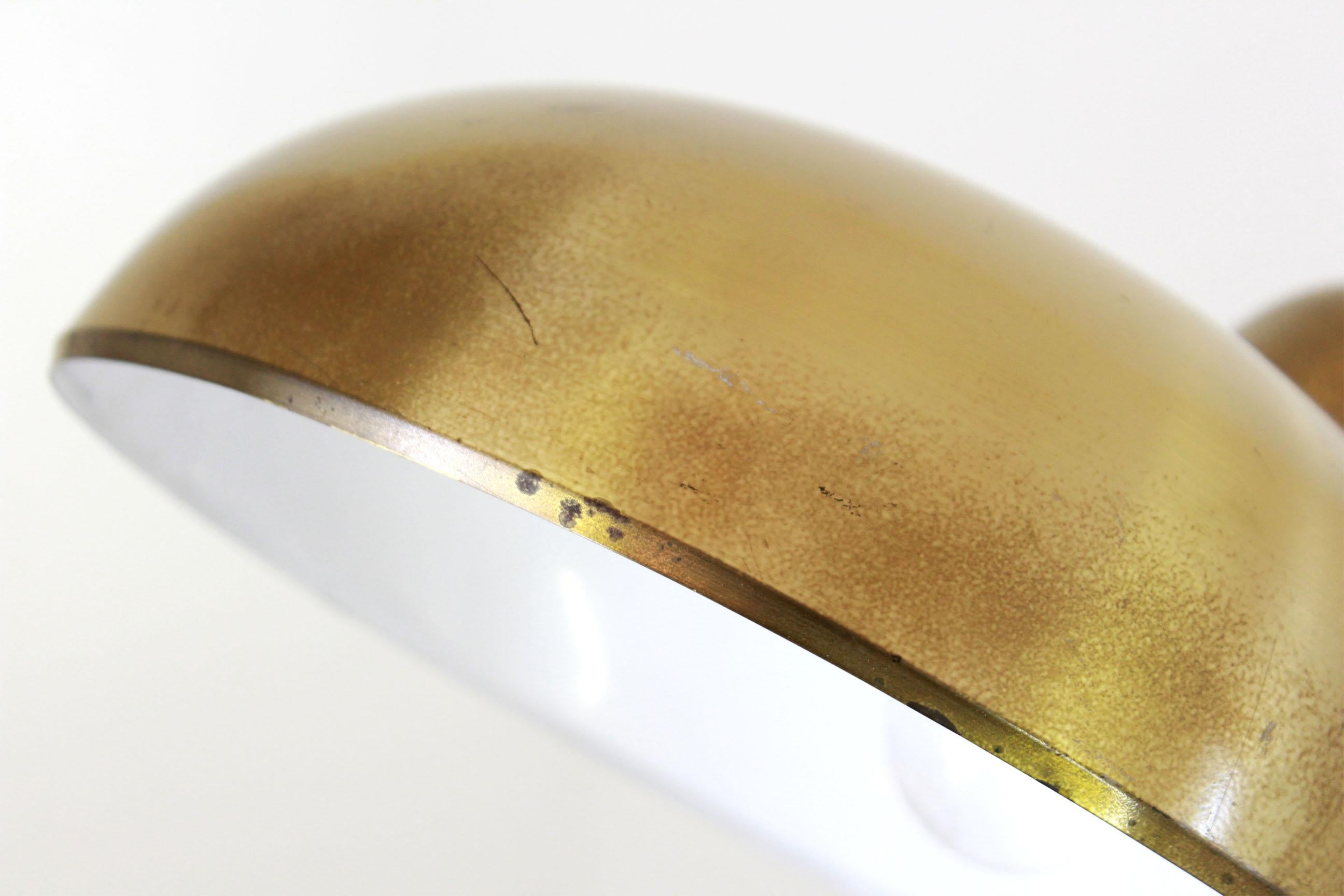 1950s Bauhaus Brass Table Lamp 11