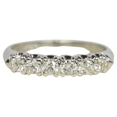 Bagues de mariée platine